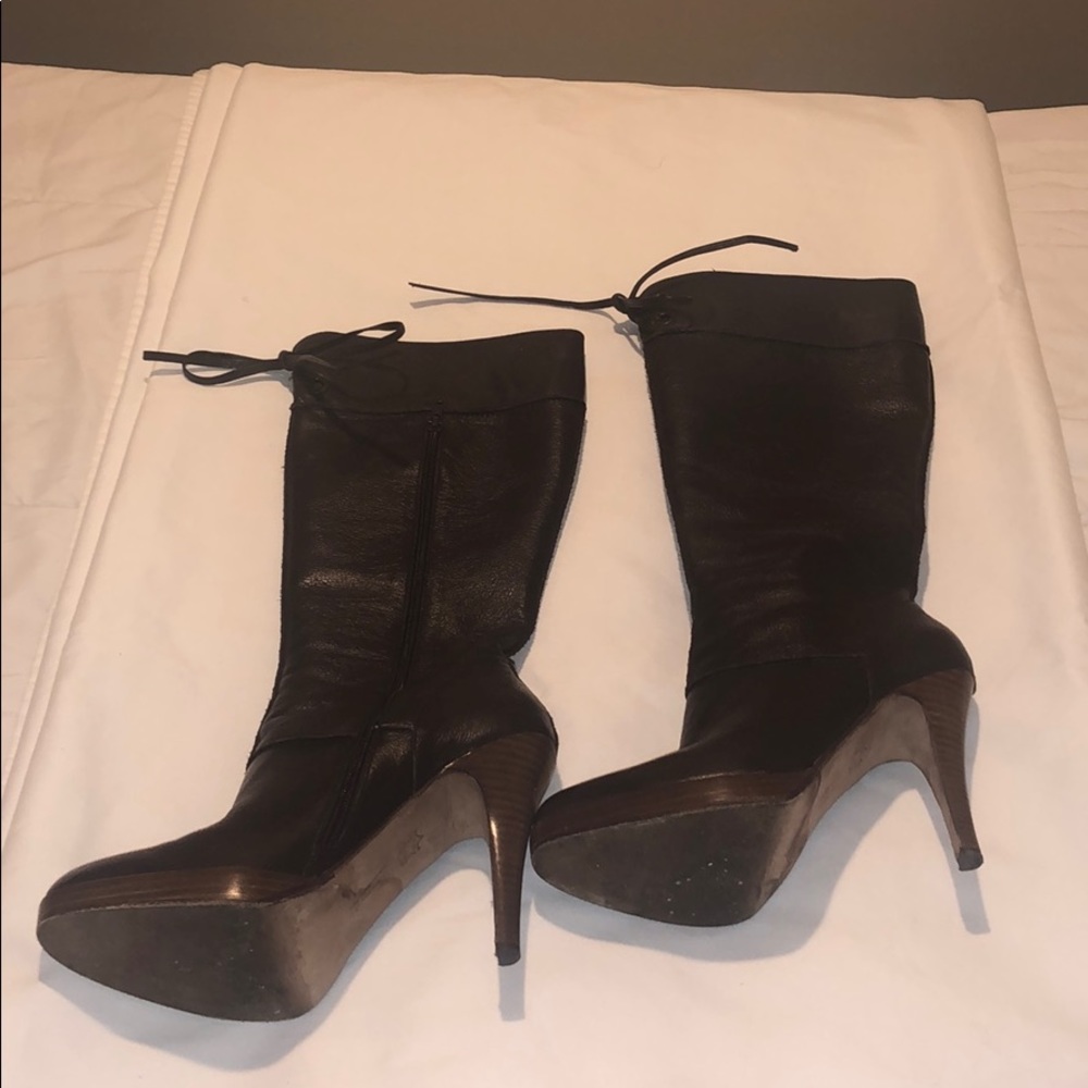 Women’s Steven Luciah Leather Knee High Boots